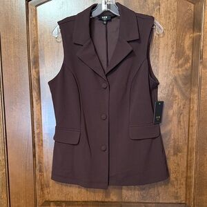 AUW Brown Women's Vest - L